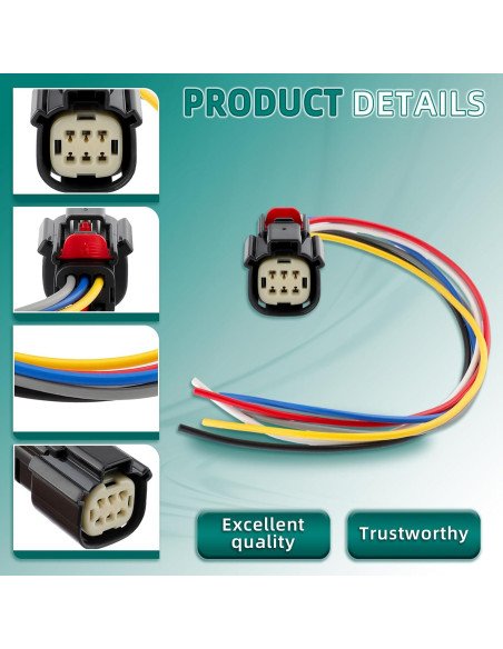 Conector de Cámara de Puerta Trasera AUTOKAY 30cm para Chevrolet y GMC 2014-2015