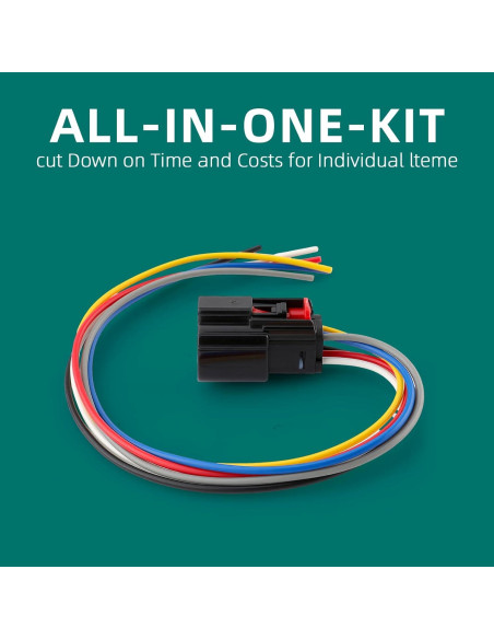 Conector de Cámara de Puerta Trasera AUTOKAY 30cm para Chevrolet y GMC 2014-2015