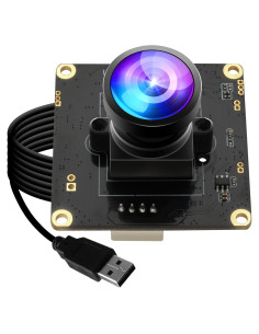 Cámara USB ELP 2K 0.0001Lux Gran Angular 1080P para PC