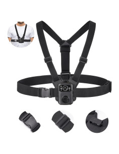 Soporte Doble para Hombro BOBLOV para Cámara Corporal Ajustable