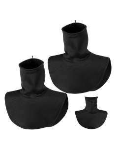 Calentador de Cuello JaGely 2 Pcs para Motocicleta Negro