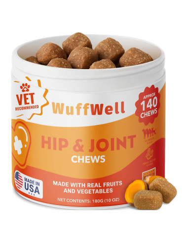Suplemento WuffWell para Caderas y Articulaciones 140g