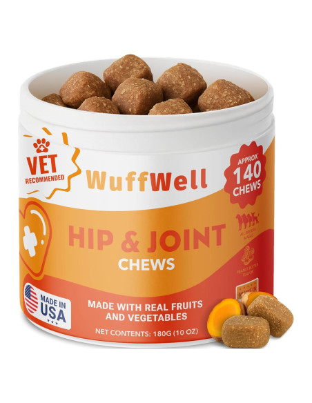 Suplemento WuffWell para Caderas y Articulaciones 140g