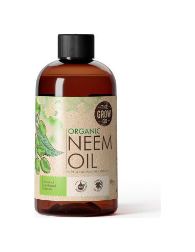 Aceite de Neem Orgánico Puro El Grow Co - 226.8 ml Spray Brillo