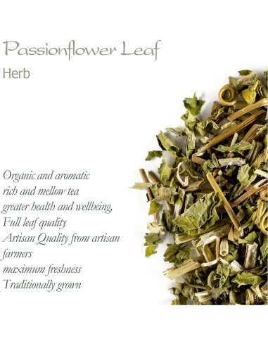 Té de Flor de Pasión Orgánico Valley of Tea 199g - Calmante