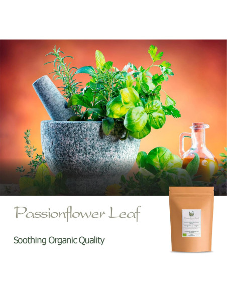 Té de Flor de Pasión Orgánico Valley of Tea 199g - Calmante