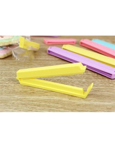 Clips para Sellar Bolsas de Comida Youfui - 12 Piezas Multicolor