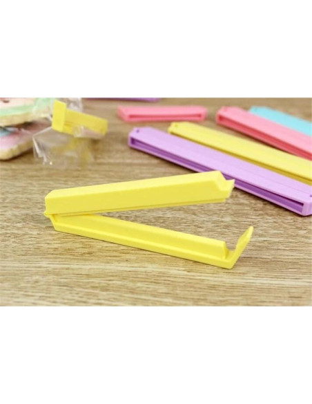 Clips para Sellar Bolsas de Comida Youfui - 12 Piezas Multicolor