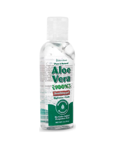 Gel de Aloe Vera Orgánico 100% Eden Dews 68.1 g Hidratante