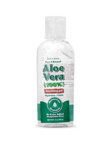 Gel de Aloe Vera Orgánico 100% Eden Dews 68.1 g Hidratante