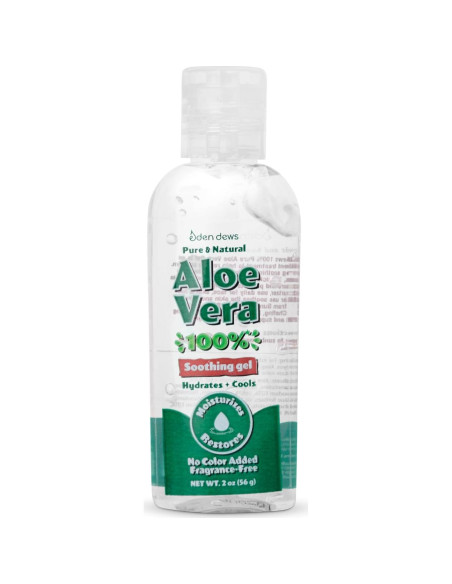Gel de Aloe Vera Orgánico 100% Eden Dews 68.1 g Hidratante