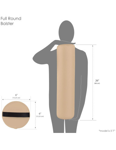 Cojín de Soporte Redondo Completo EarthLite - Alivio Espalda