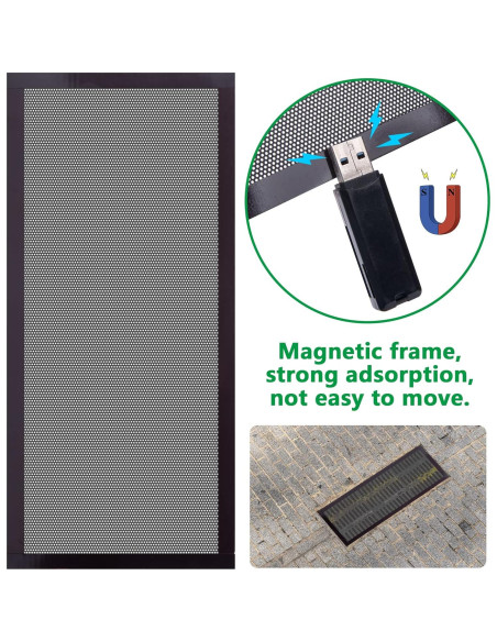 Cubierta de Ventilación DECOHS 8 Piezas 10.16 x 25.4 cm PVC