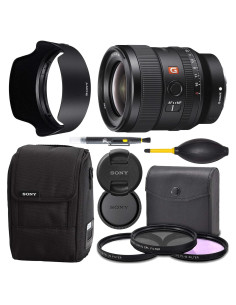 Lente Sony FE 24mm f/1.4 GM + Kit Pro - Formato Completo