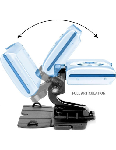 Soporte Adhesivo para Cámara de Acción USA Gear - 4 Piezas - Resistente al Agua