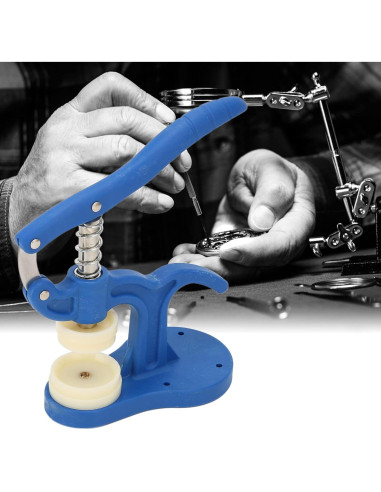 Kit de Herramienta de Prensa para Reloj Cocoarm con 12 Troqueles