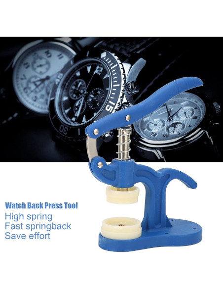 Kit de Herramienta de Prensa para Reloj Cocoarm con 12 Troqueles