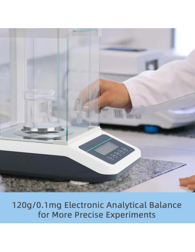 Balanza Analítica de Precisión 0.0001g Faruijie - Digital