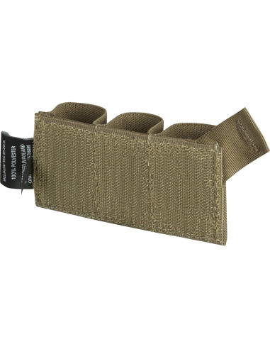 Inserto Elástico Helikon-Tex Triple Lazo Coyote 11x5cm