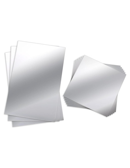 Espejos Autoadhesivos Rectangulares BBTO 9 Piezas 15x23cm