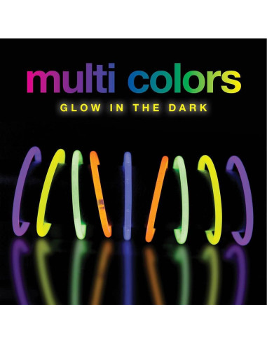 Paquete de 500 Varitas Brillantes Play22 - 200 Varitas de 20.32 cm