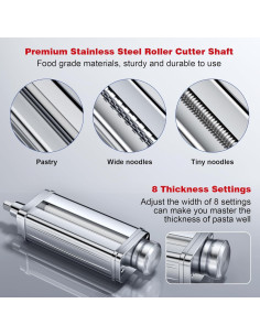 Juego de Accesorios para Pasta GuanQiao para KitchenAid 3 Piezas 2