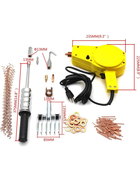 Kit Premium Soldador de Puntos XKMT 800VA para Autos