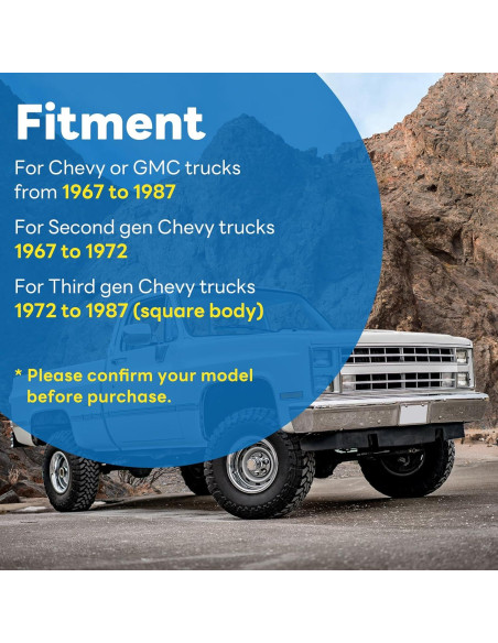 Llenador de Combustible WIKIBB para Camiones Chevy GMC 1967-1987