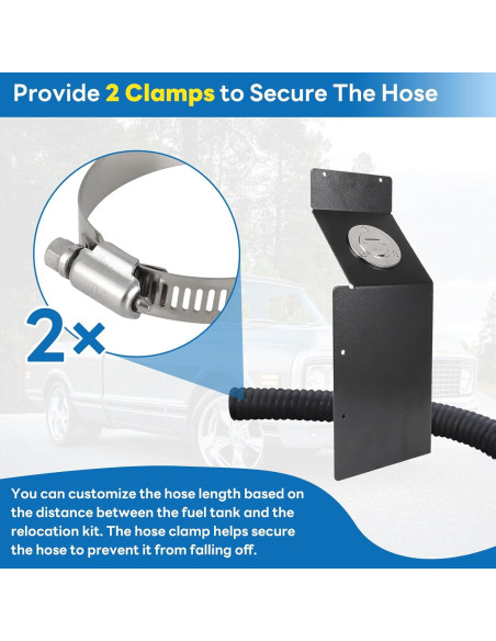 Llenador de Combustible WIKIBB para Camiones Chevy GMC 1967-1987