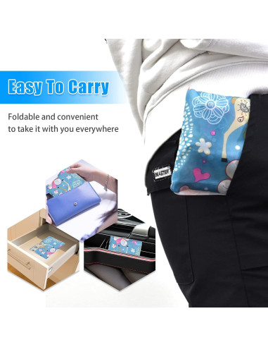 6 Bolsas de Compras Reutilizables XL Nylon Ripstop 22.68 kg