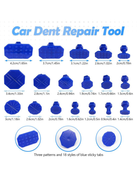 Kit de Extracción de Abolladuras Huakaile 19 Piezas