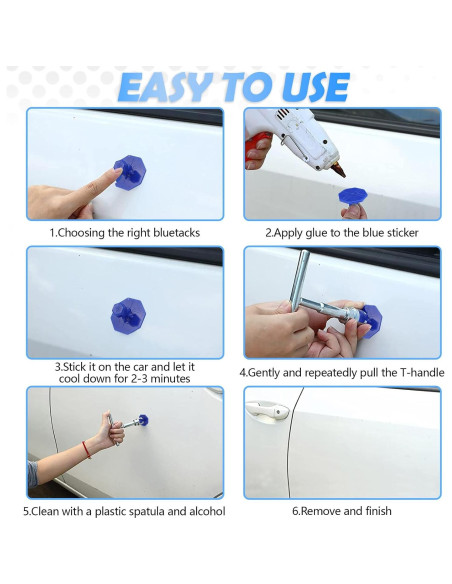 Kit de Extracción de Abolladuras Huakaile 19 Piezas