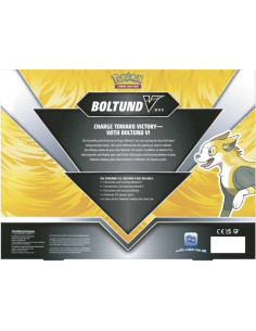 Caja Boltund V Pokémon TCG - Multicolor, 1 carta foil y 4 paquetes 2