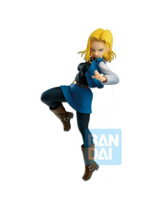 Figura Android 18 Dragon Ball Super 10x10x17 cm Banpresto