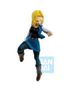 Figura Android 18 Dragon Ball Super 10x10x17 cm Banpresto 2