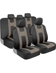 Cubiertas de Asiento y Alfombrillas BDK CarXS Beige SUV y Camión 2