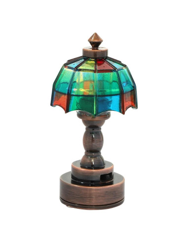 Lámpara de Mesa de Mosaico iLAND 1:12 con Batería LED