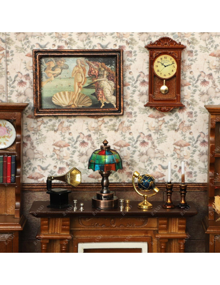 Lámpara de Mesa de Mosaico iLAND 1:12 con Batería LED Lámpara de Mesa de Mosaico iLAND 1:12 con Batería LED