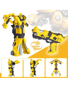 Conjunto Máscara y Blaster de Espuma Kabandn 2 en 1 para Niños 2