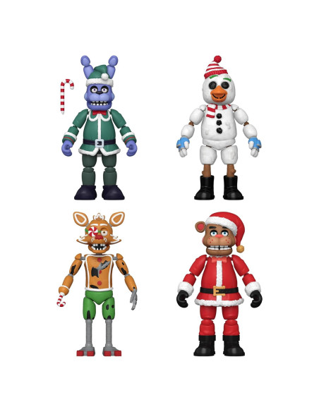 Funko Pop! Set 4 FNAF Vacaciones 2023 - Freddy, Bonnie, Chica, Foxy