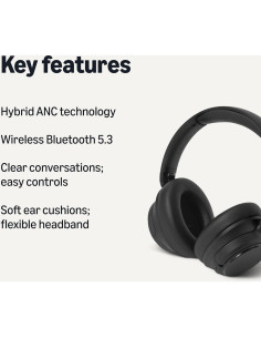 Auriculares Inalámbricos Amazon Basics con ANC Híbrido 35h 2