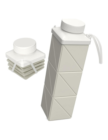 Botella de Agua Plegable 720ml BEAUTAIL Ligera y Reutilizable