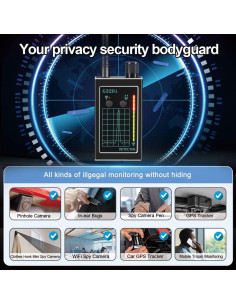 Detector de Dispositivos Ocultos VAOECMS G320i - Alta Sensibilidad 2