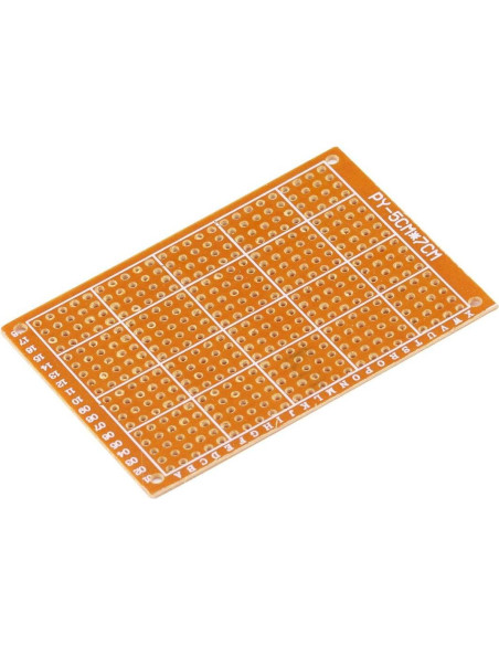 Kit de 10 Placas PCB Protoboard 50x70mm Ferwooh para DIY