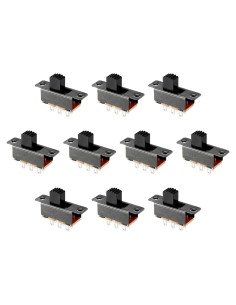 Interruptor deslizante 2P2T Rebower 6mm 10 Pcs para electrónica