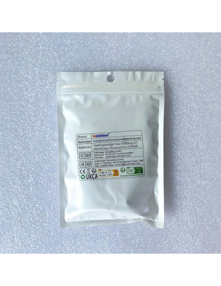 3 Juegos Interruptores Magnéticos Negro NO/NC 30cm para Alarma