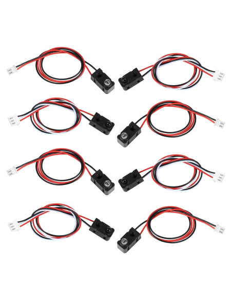 4 Sensores de Haz Infrarrojo Ransanx 5MM para Microcontrolador