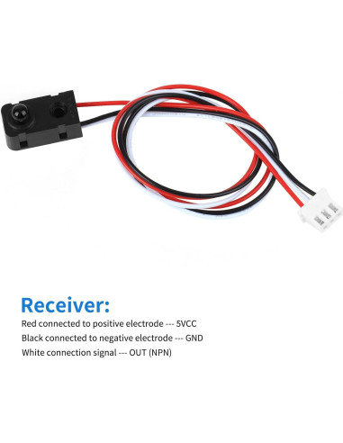 4 Sensores de Haz Infrarrojo Ransanx 5MM para Microcontrolador