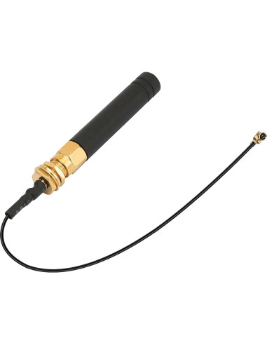 6 Antenas LoRa 915MHz 2dBi U.FL a SMA Meshnology