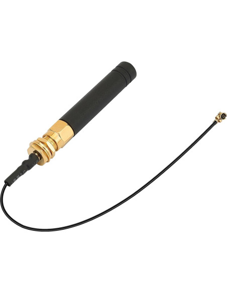 6 Antenas LoRa 915MHz 2dBi U.FL a SMA Meshnology